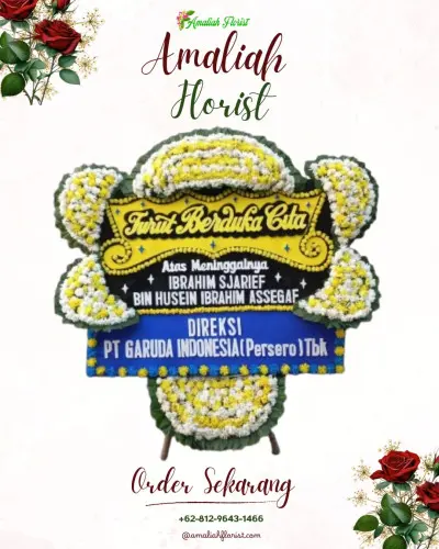 Papan Bunga Duka di Cisujen